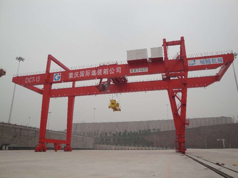 重庆寸滩港 40.5t集装箱门式公海555000线路检测中心